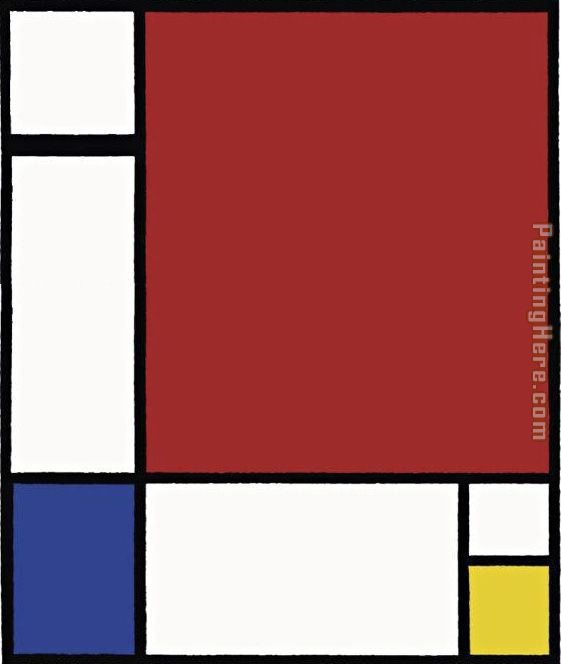 Piet Mondrian Sans Titre
